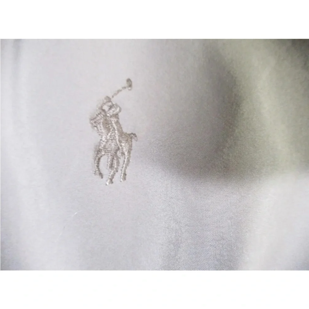 POLO RALPH LAUREN Golf brown zip‎ up mens sweater knit sleeve jacket sz XXL